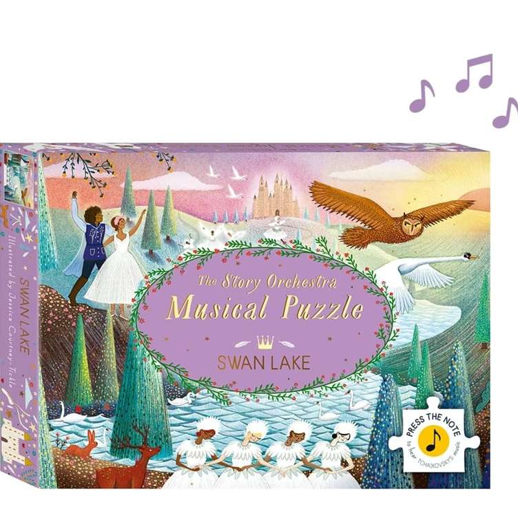 The Story Orchestra: Swan Lake Musical Puzzle / The Story Orchestra The Nutcracker Musical Puzzle Press the Note to Hear Tchaikovsky's Music