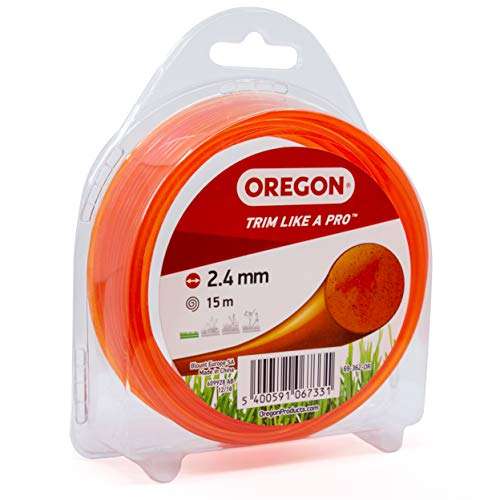 Oregon String Trimmer Line, Replacement Nylon Strimmer Wire for Grass Trimmers