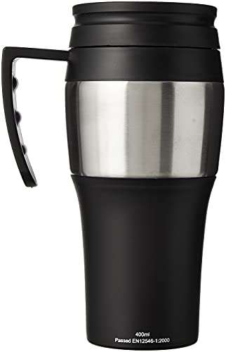 Thermos 183344 ThermoCafé 2010 Travel Mug, 400 ml, Stainless Steel, Multi-Colour - £5.40 @ Amazon