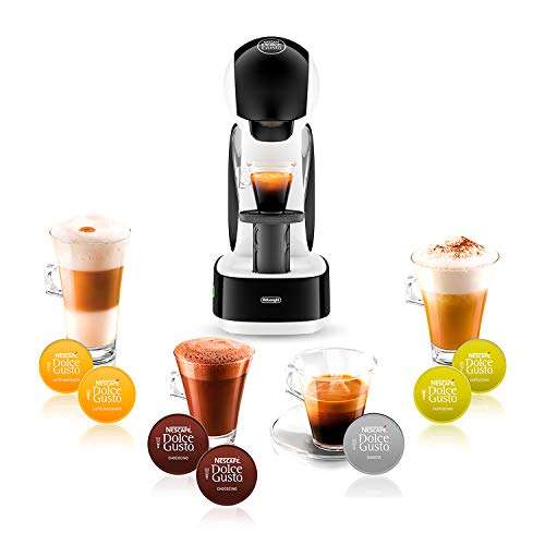 DeLonghi Nescafé Dolce Gusto Infinissima Pod Capsule Coffee Machine, Espresso, Cappuccino, 1.2L, EDG260.W, White & Black £34.99 @ Amazon