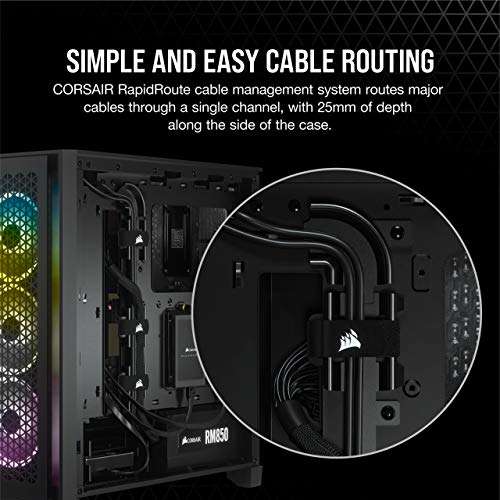 Corsair 4000D Airflow Tempered Glass Mid-Tower ATX Case - £79.99 @ Amazon