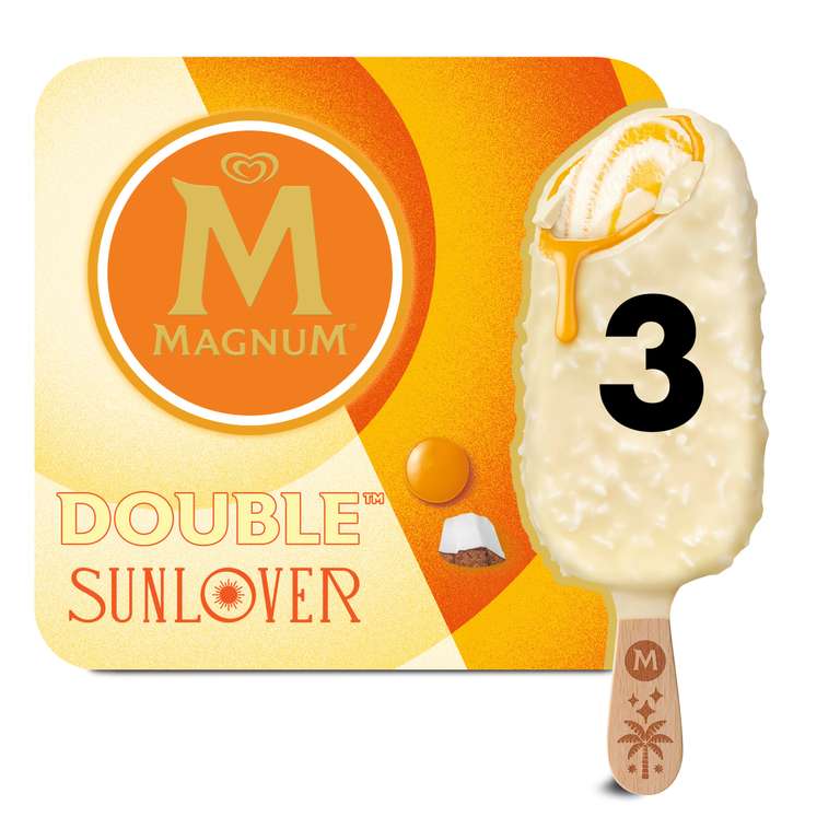Magnum Sunlover Ice Cream 3 Pack - (Saltash)