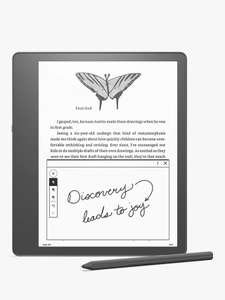Kindle Scribe eReader Basic Pen 10.2” High Res Illuminated Touch Screen Adjustable Warm Light, Built-In Audible, 16GB - 2 Year Guarantee