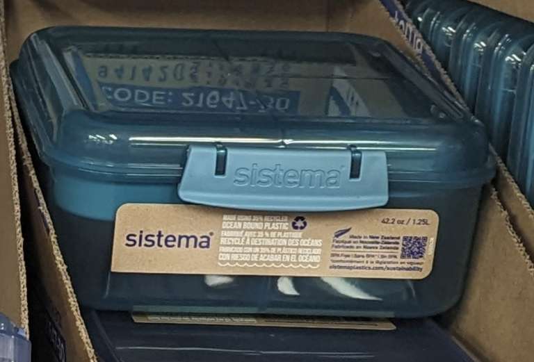 Sistema Plastic Sandwich Box 450Ml - Handforth