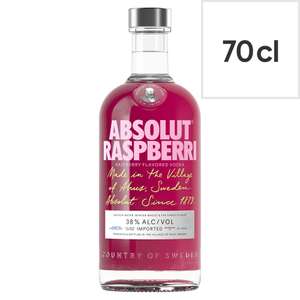 Absolut Vodka Raspberry 70cl - Stoke Park Ipswich