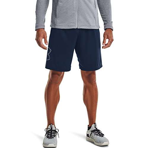 Under Armour Tech Graphic Running Navy Shorts Made of Breathable Material, Workout Shorts Ultra-light £12 (S-XXL) @ Amazon