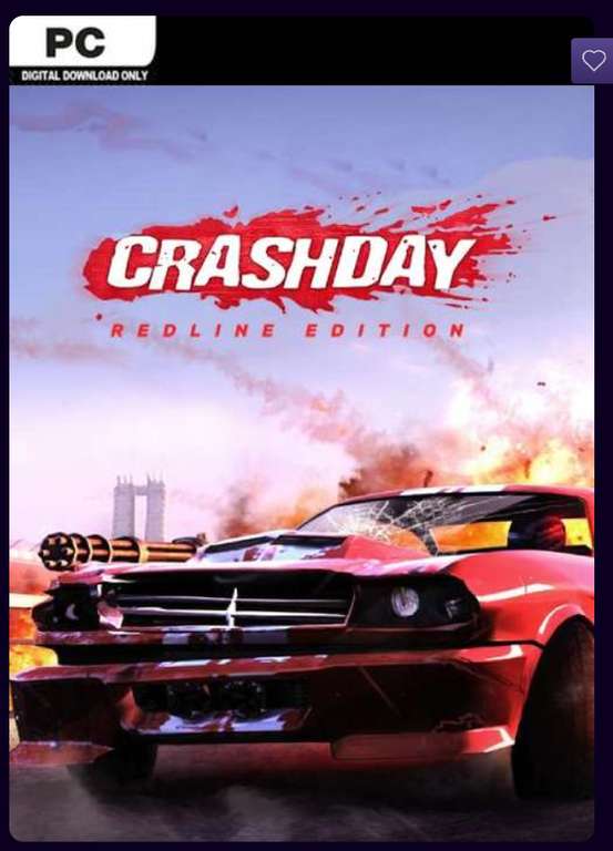 Crashday Redline Edition PC Steam PC key 99p @ CDKeys