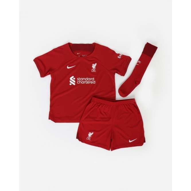 Liverpool Football Club LFC Nike Little Kids Home Football Kit 22/23 - £15 / £19.50 @ Liverpool FC