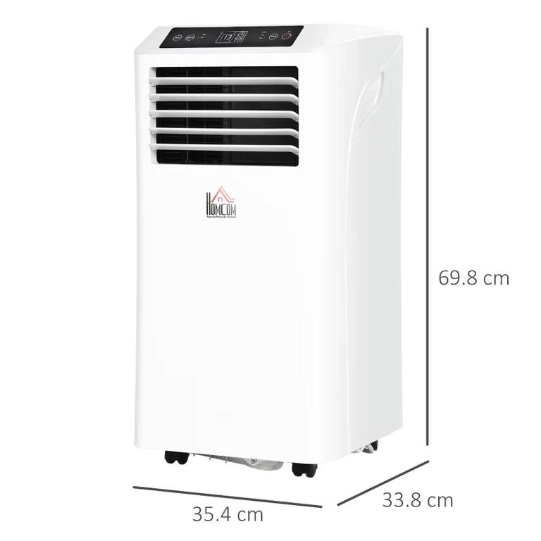 HOMCOM 10,000 BTU Portable Air Conditioner with code