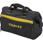 STANLEY Tool Bag 30 x 25 x 13 cm with 8 Interior 2 Exterior Pockets and Reinfored Base