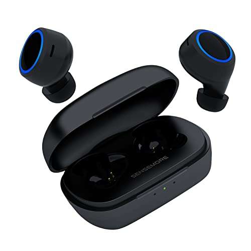 CREATIVE Sensemore Air Lightweight True Wireless Sweatproof In-ear Headphones with Voucher - Creative Labs FBA
