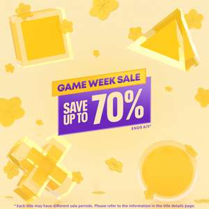 Game Week Sale - All PS4 & PS5 Discounts 24/4/24
