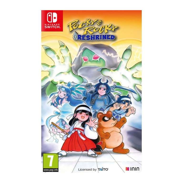 Nintendo Switch Game - Pocky & Rocky Reshrined - £15.95 - The Game Collection