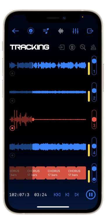 Songzap (Pre-Production and Songwriting app) for iphone/ipod/mac - FREE @ IOS App Store