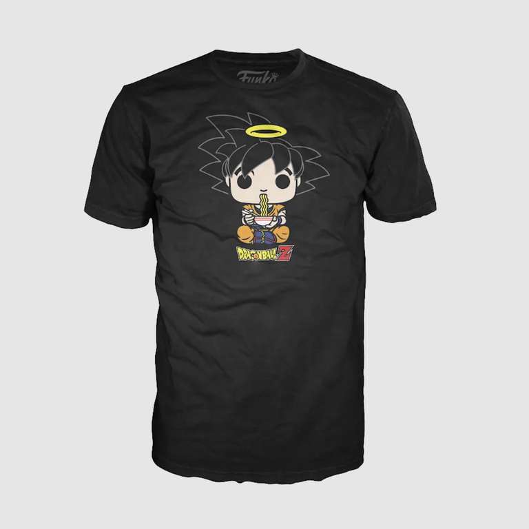 Dragon Ball Z: Pop! Anime Moment Cotton T-Shirt: Goku With Noodles Sale Universe: Dragon Ball - £5.99 Delivered @ Forbidden Planet