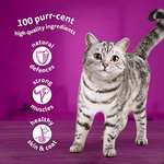 Whiskas 1 plus Adult Poultry Selection Cat Food in Jelly 40 x 85g Pouches £8.77 S&S / £8.10 or less with S&S voucher