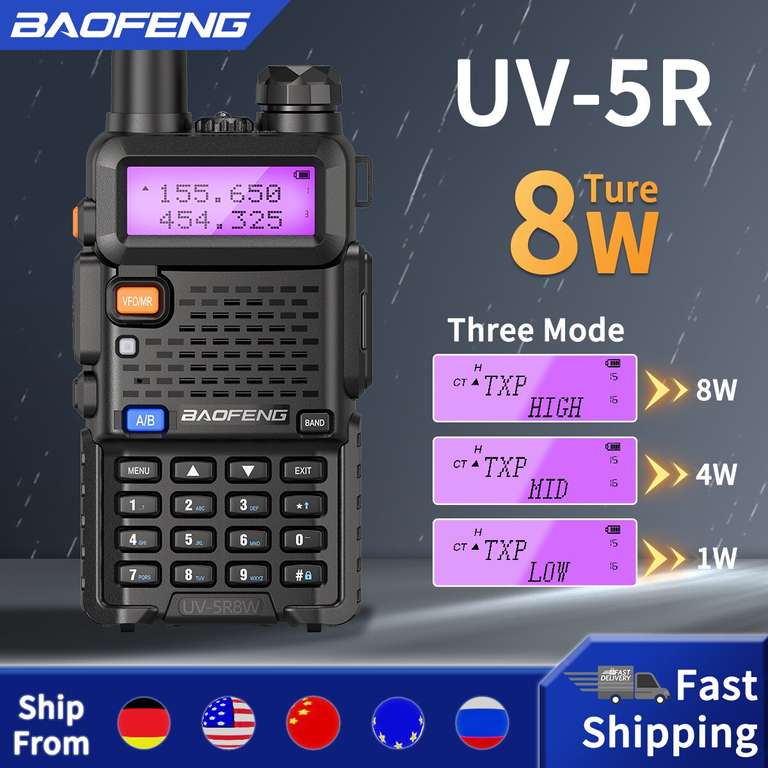 Baofeng WalkieTalkie + 771 antenna - £15.11 @ Factory Direct Collected Store via AliExpress