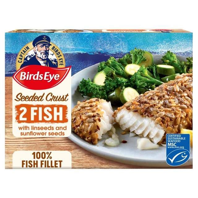 Birds Eye 2 Fish Fillets With Linseeds 220g £1.49 @ Morrisons