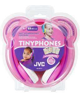 JVC children's safe noise level headphones £7.99 (+£4.49 Non Prime) @ Amazon