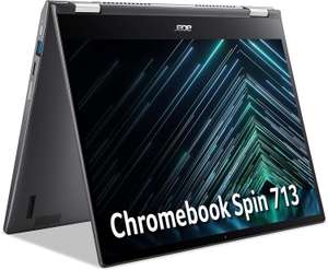 Acer Chromebook Spin 713 CP713-3W - (Intel Core i5-1135G7, 8GB, 256GB SSD, 13.5 Inch QHD 3:2 Touchscreen Display, Google Chrome OS, Iron)