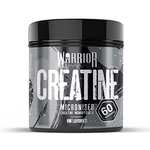 Warrior Supplements Essentials Micronised Creatine Monohydrate Powder, 300g (Unflavoured)