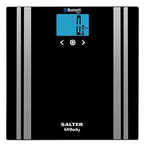 Salter 9159 BK3R Health Premium Bluetooth Smart Bathroom Analyser Scale £22.99 @ Amazon