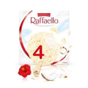 Ferrero Raffaello Coconut Ice Cream Sticks Multipack 4 x 47g