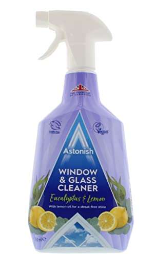 Astonish Window and Glass Cleaner 750ml x3 - £2.97 (minimum order) @ Amazon