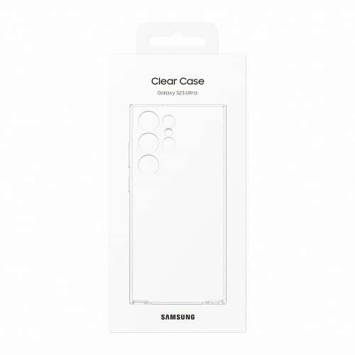 Samsung Galaxy S23 Ultra Clear Slim Case Transparent - £13 @ Amazon