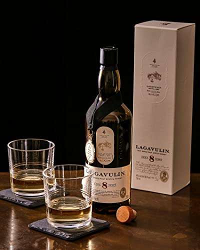 Lagavulin 8 Year Old Malt Scotch Whisky 70cl with Gift Box £38 @ Amazon