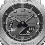 CASIO G-SHOCK CasiOak Octagon Stainless Steel 45mm Watch | Grey Dial