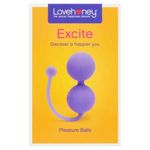 Lovehoney Excite Silicone Pleasure Balls 74g instore Leicester