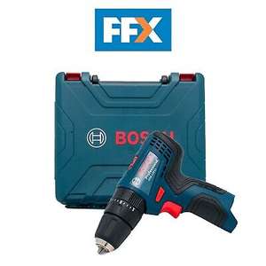Bosch GSB120CVBARE 12V Combi Drill Bare Unit with Carry Case LED Worklight - With Code - Sold by folkestone fixings