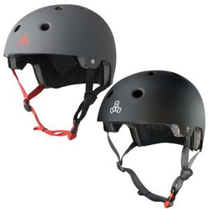 Triple 8 Brainsaver Helmet - For Skateboarding / BMX / Skating - Grey L-XL £24.10 / Black L-XL - £24.80 Delivered @ Amazon