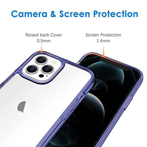 JETech Case for iPhone 12 Pro Max 6.7-Inch, Shockproof Bumper Cover (Purple) £5.99 Dispatches from Amazon Sold by JETech UK