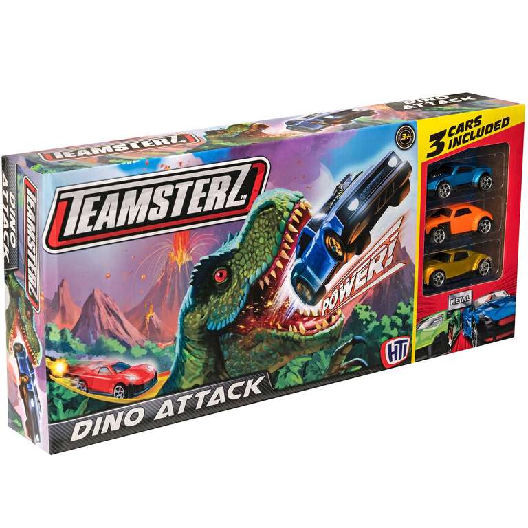 Teamsterz Dino Attack with 3 Cars reduced to £2.50 @ Wilko Fareham