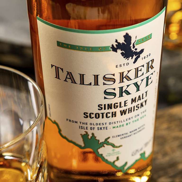 Talisker Skye Single Malt Scotch Whisky | 45.8% vol | 70cl | Scottish Whisky with Fresh Citrus Bursts £25.65 S&S