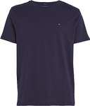 Tommy Hilfiger Blue Men Short-Sleeve T-Shirt Crew Neck, Sizes S and XL £12 or £10.80 with Student Prime