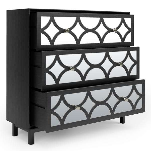Mirrored Chest of Drawers - £124.50 / £134.45 delivered @ Dunelm