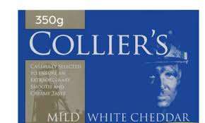 Collier's Mild White Cheddar Cheese - 350g - Instore (Ipswich)