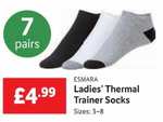 Men & Ladies Thermals - £2.99 to £9.99 in store at Lidl