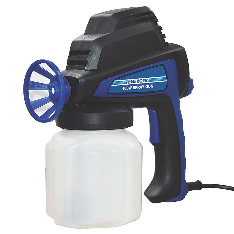 Energer ENB770SRG 100w Electric Paint Spray Gun 240v £4.99 (Free Collection) @ Screwfix
