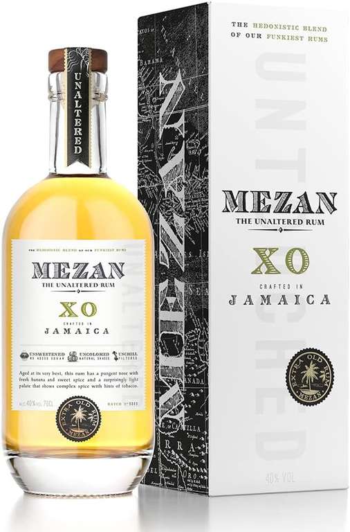 Mezan Jamaican Barrique XO Rum 40% ABV 70cl £30/£27 with Subscribe and Save @ Amazon