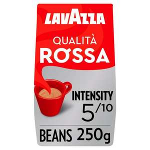 Lavazza Qualita Rossa Coffee Beans 250g - £1.62 instore @ Asda, Birmingham