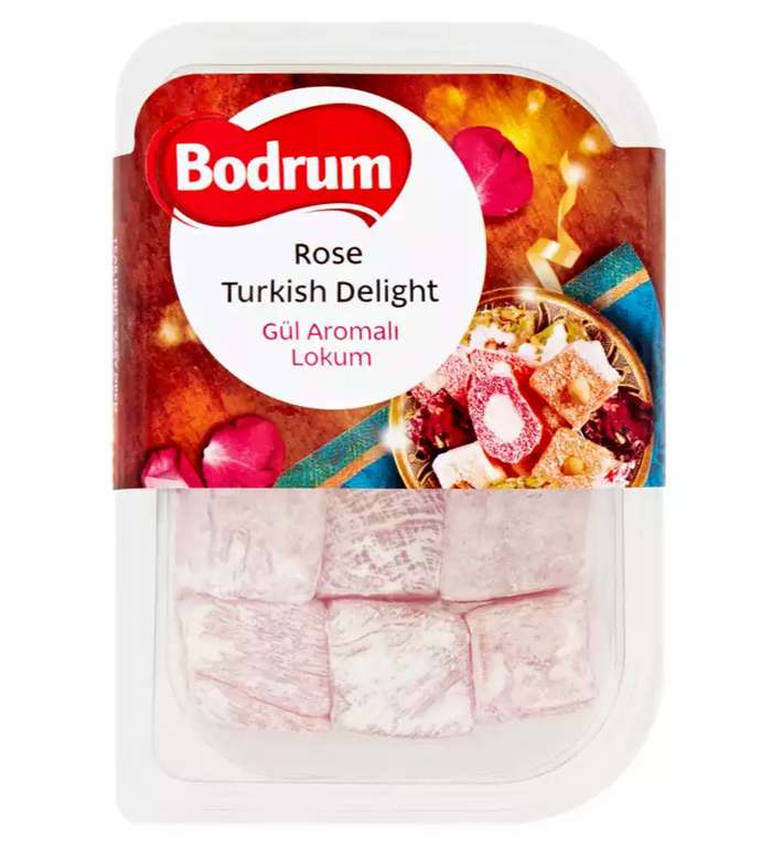Bodrum Rose Luxury Turkish Delight 200g