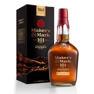 Maker's Mark 101 Proof Kentucky Straight Bourbon Whisky Exclusive Edition 1l (free C&C)