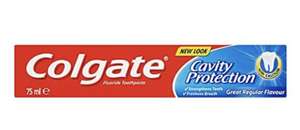 3x 75ml Colgate Cavity Protection Toothpaste £2.34 @ Amazon