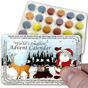 Worlds Smallest Advent Calendar - Sold By Party-People