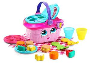 LeapFrog Shapes & Sharing Picnic Basket Baby Toy Educational and Interactive 16 Pieces, Pink, £15 @ Amazon