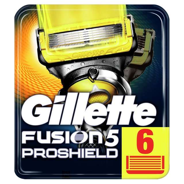 Gillette pro shield blades 6 pack £10.50